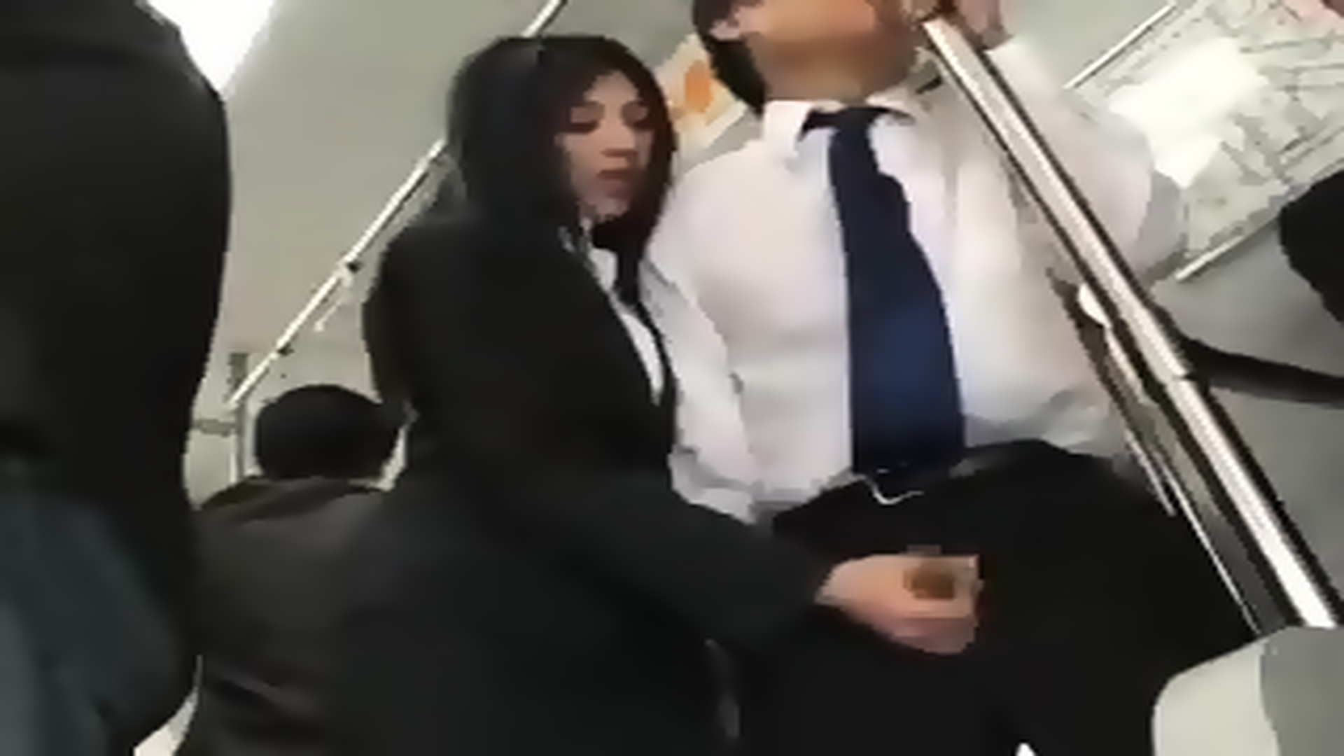 Best of Asian handjob in bus