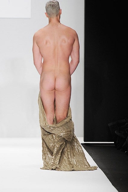 bernice richter add nude men runway photo