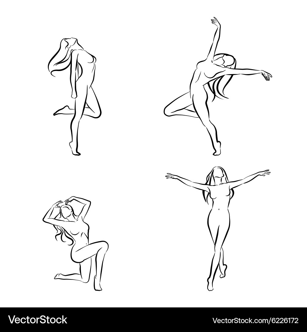 Best of Naked woman dancing