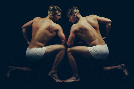 male naked twins