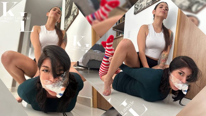 christie serrano recommends hogtied foot worship pic