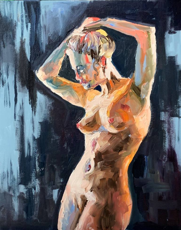 nude female bodypaint