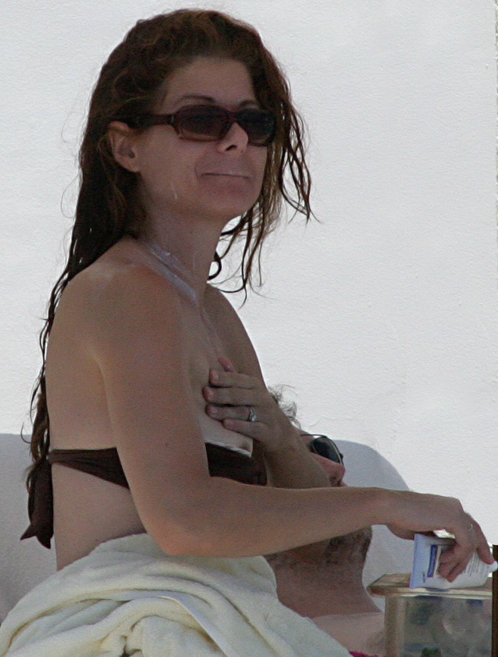 Debra Messing Bikini brothers fucking