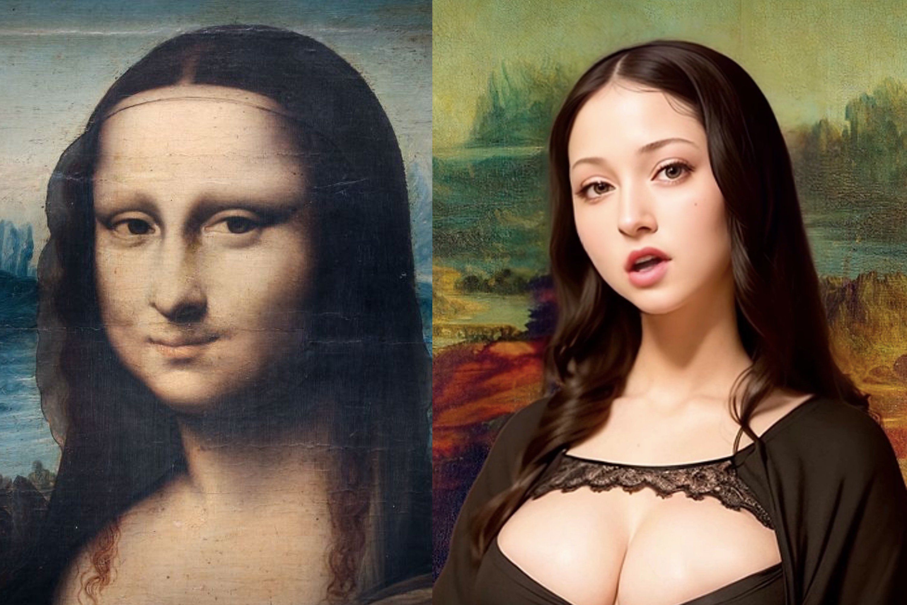 alvin zhou share mona lisa porn photos