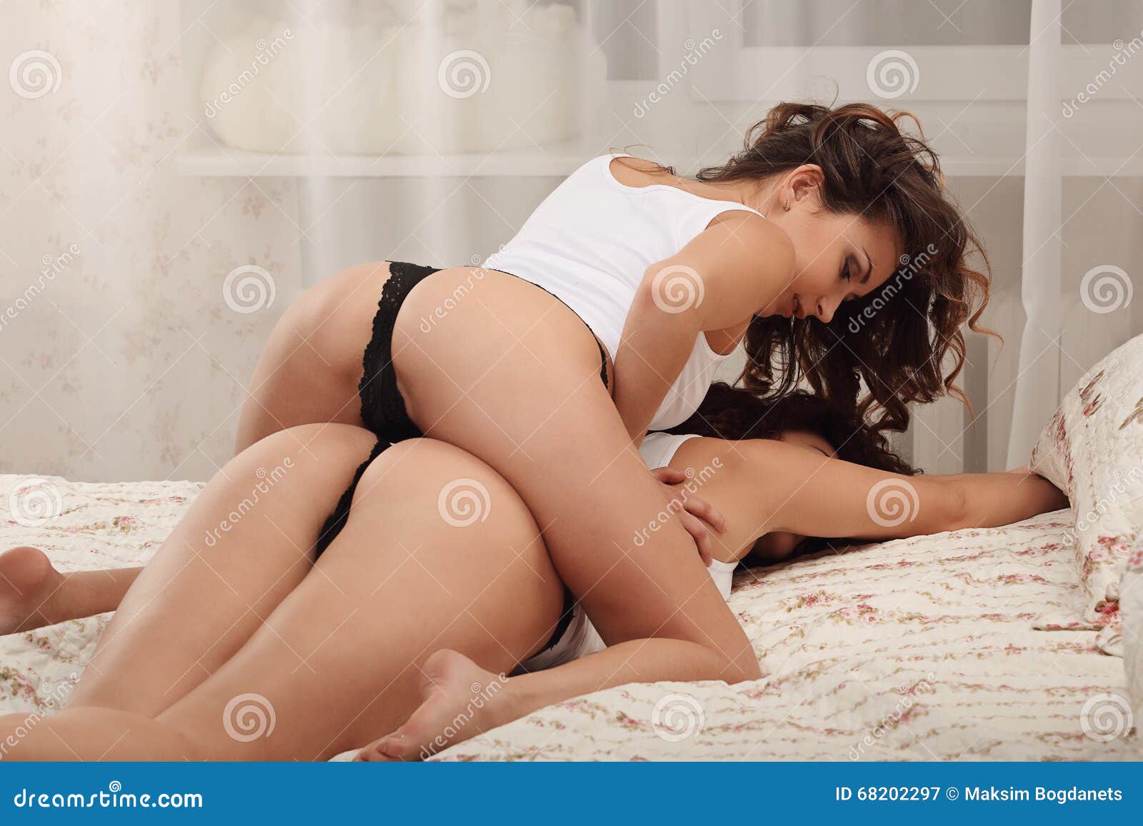 lesbian foreplay