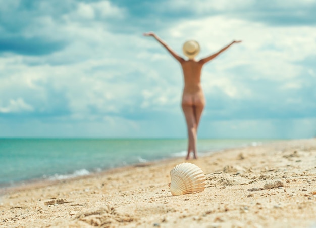 naked and beach