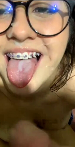 Hijab Cum In Mouth and fit