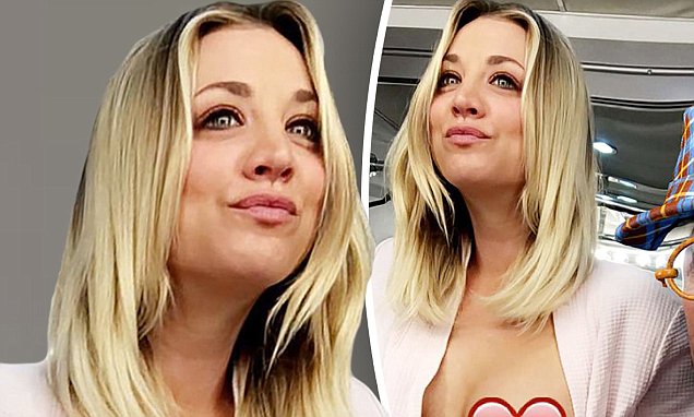 Kaley Cuoco Pornography kitchen t